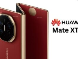 Hình ảnh dự đoán điện thoại gập 3 màn hình HUAWEI Mate XT 2 (Ảnh: Internet)