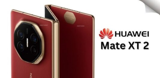 Điện thoại gập 3 màn hình HUAWEI Mate XT 2 sẽ có thiết kế thời trang và đẹp mắt hơn so với thế hệ trước? Hình ảnh dự đoán điện thoại gập 3 màn hình HUAWEI Mate XT 2 (Ảnh: Internet)