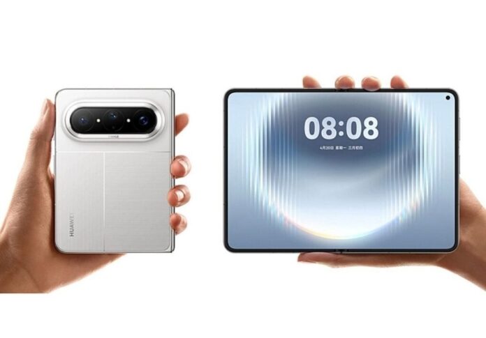 Điện thoại màn hình gập Pura X Max của HUAWEI (Ảnh: Internet)