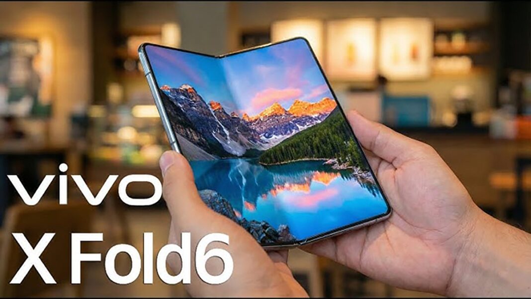 Hình ảnh dự đoán điện thoại màn hình gập Vivo X Fold 6 (Ảnh: Internet)
