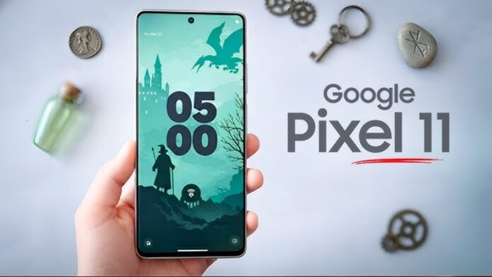 Hình ảnh dự đoán điện thoại Pixel 11 của Google (Ảnh: Internet)