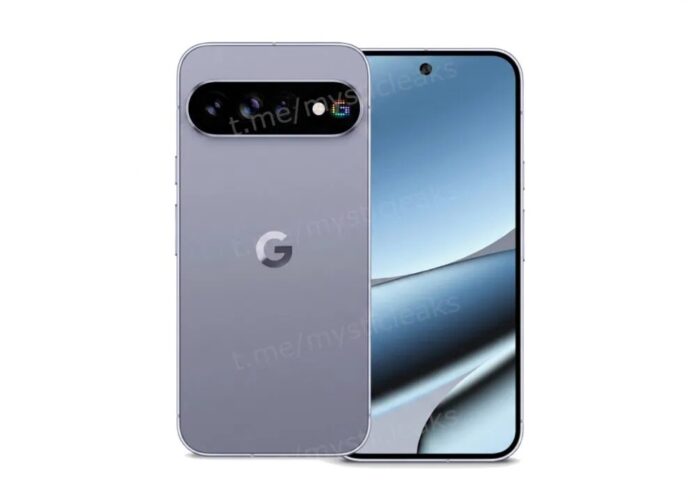 Hình ảnh được tạo bằng AI cho thấy điện thoại Pixel 11 Pro có dải đèn LED RGB Pixel Glow (Ảnh: Internet)