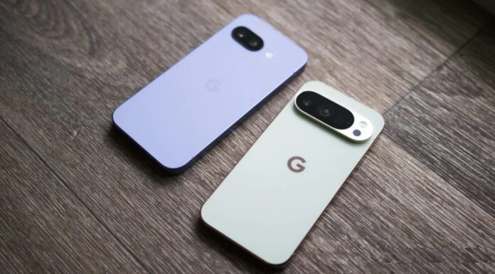 Điện thoại Pixel 9a và Pixel 10 Pro của Google (Ảnh: Internet)