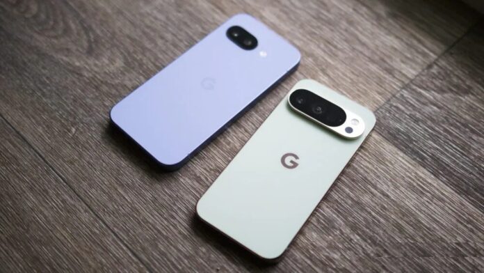 Điện thoại Pixel 9a và Pixel 10 Pro của Google (Ảnh: Internet)