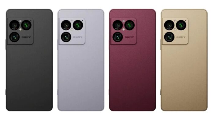 Hình ảnh chính thức của điện thoại Sony Xperia 1 VIII với tất cả các màu sắc (Ảnh: Internet)