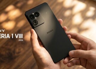 Điện thoại Xperia 1 VIII của Sony gây tranh cãi về độ dày thực tế và tính năng AI của camera Điện thoại Xperia 1 VIII của Sony (Ảnh: Internet)