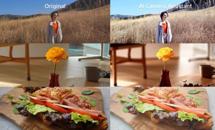 Ảnh chụp được chỉnh sửa bằng trợ lý camera AI của điện thoại Xperia 1 VIII (Ảnh: Internet)