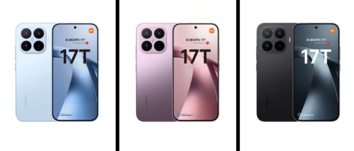 Hình ảnh điện thoại Xiaomi 17T (Ảnh: Internet)
