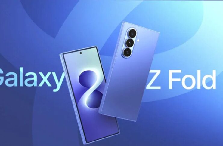Hình ảnh dự đoán điện thoại màn hình gập Galaxy Z Fold 8 (Ảnh: Internet)