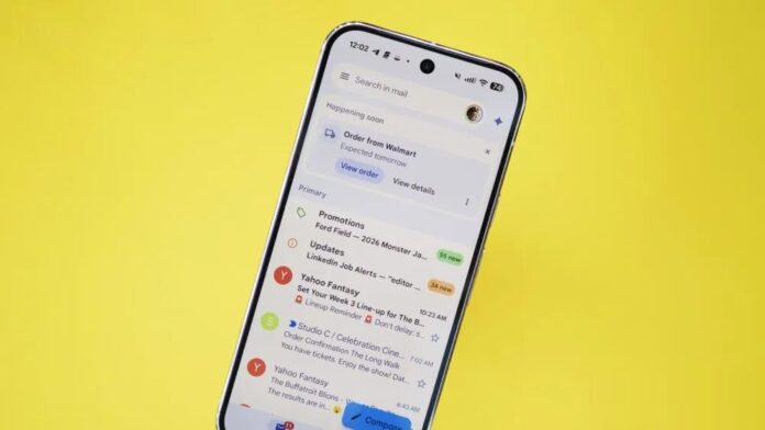 Ứng dụng Gmail trên điện thoại (Ảnh: Internet)