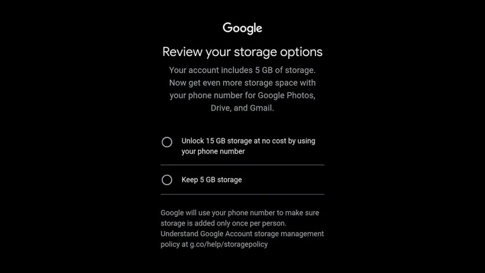 Google giảm dung lượng lưu trữ miễn phí của Gmail khi người dùng đăng ký tài khoản mới