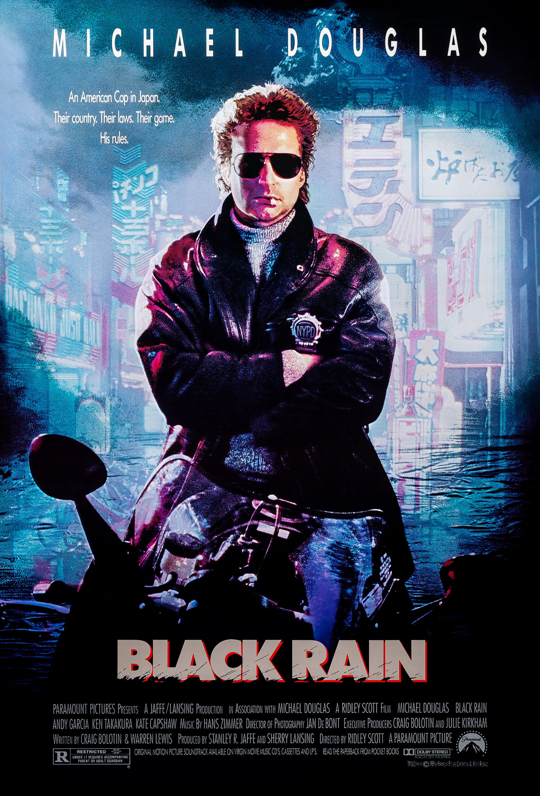 Phim Black Rain. Nguồn: Internet