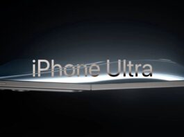 Hình ảnh dự đoán iPhone màn hình gập của Apple (Ảnh: Internet)