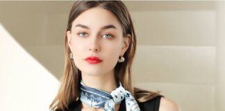 Một trong những cách đeo khăn lụa kinh điển nhất chính là thắt nhẹ quanh cổ
