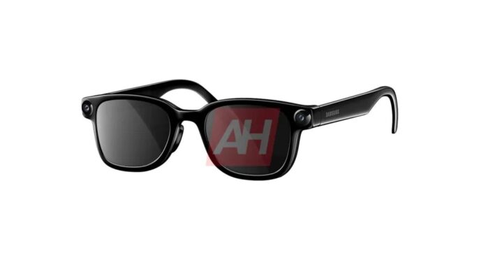 Hình ảnh tiết lộ kính thông minh Galaxy Glasses của Samsung (Ảnh: Internet)