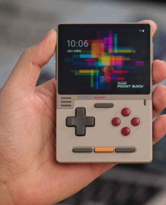 Hình ảnh chính thức máy chơi game AYANEO Pocket Block (Ảnh: Internet)