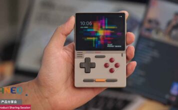 Hình ảnh chính thức máy chơi game AYANEO Pocket Block (Ảnh: Internet)