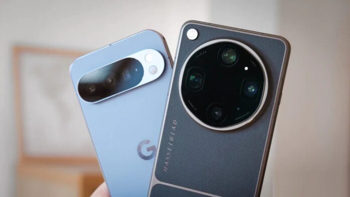 Camera của điện thoại Pixel 10 Pro XL và OPPO Find X9 Ultra (Ảnh: Internet)