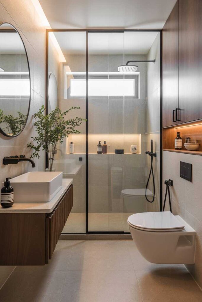 Duy trì thói quen vệ sinh phòng tắm đều đặn cũng là chìa khóa giúp nơi đây luôn thơm tho