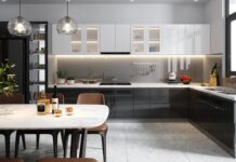 Giữ phần trên tủ bếp càng thoáng càng tốt