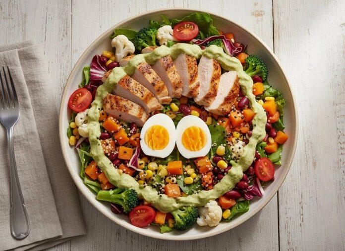 Ăn salad làm tăng lượng chất xơ tiêu thụ, không chỉ giúp tiêu hóa tốt hơn mà còn nuôi dưỡng các vi khuẩn có lợi trong đường ruột