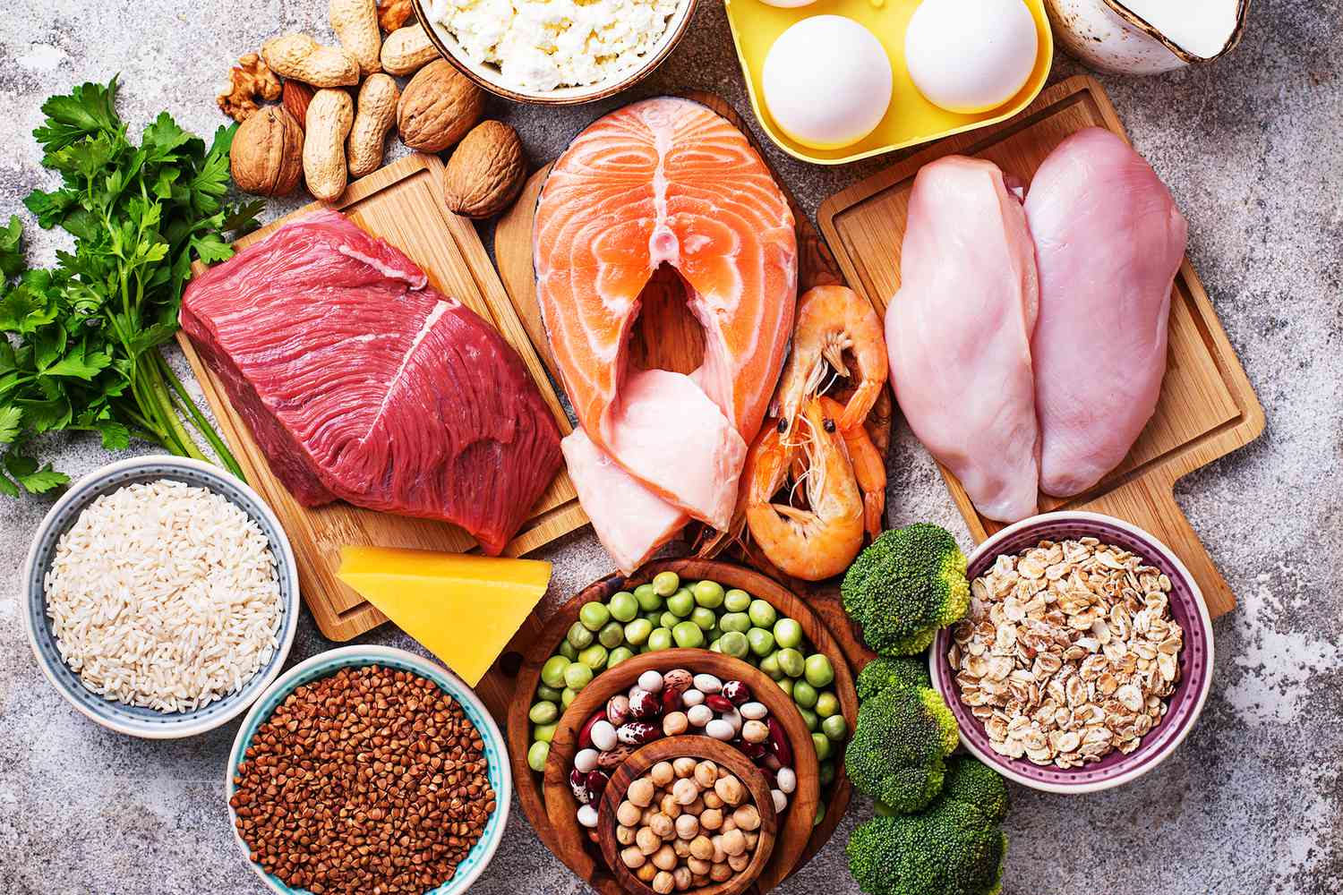 Ăn nhiều protein hơn có thể giúp tóc, da và móng đẹp lên