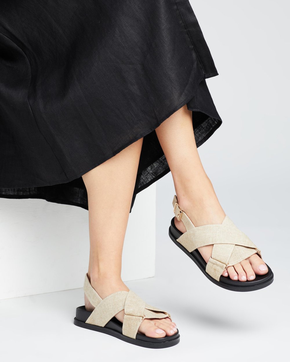 Crossover Sandals