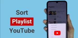 YouTube Music thêm tùy chọn sắp xếp mới trong danh sách phát (Ảnh: Internet)