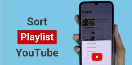 YouTube Music thêm tùy chọn sắp xếp mới trong danh sách phát (Ảnh: Internet)