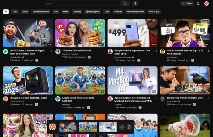 Hình thu nhỏ của video trên YouTube (Ảnh: Internet)