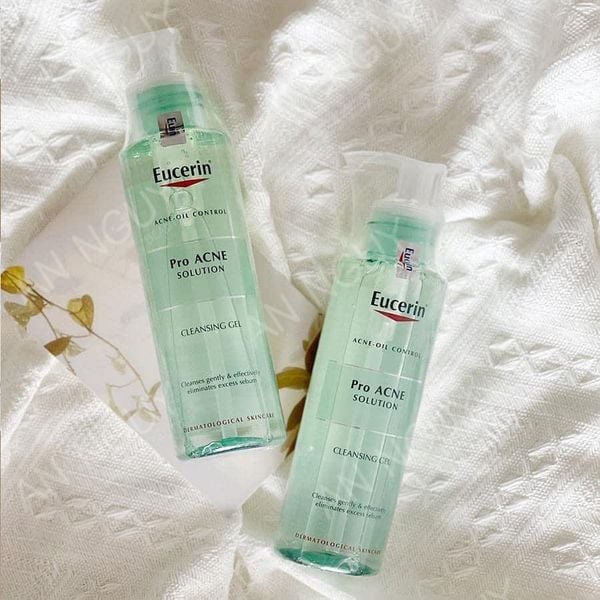 Sữa rửa mặt Eucerin. Nguồn: Internet