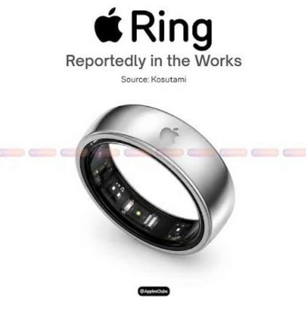 Hình ảnh dự đoán nhẫn thông minh của Apple (Ảnh: Internet)
