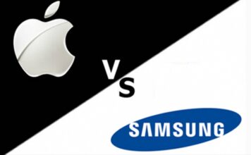 Apple và Samsung (Ảnh: Internet)
