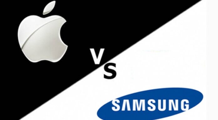Apple và Samsung (Ảnh: Internet)