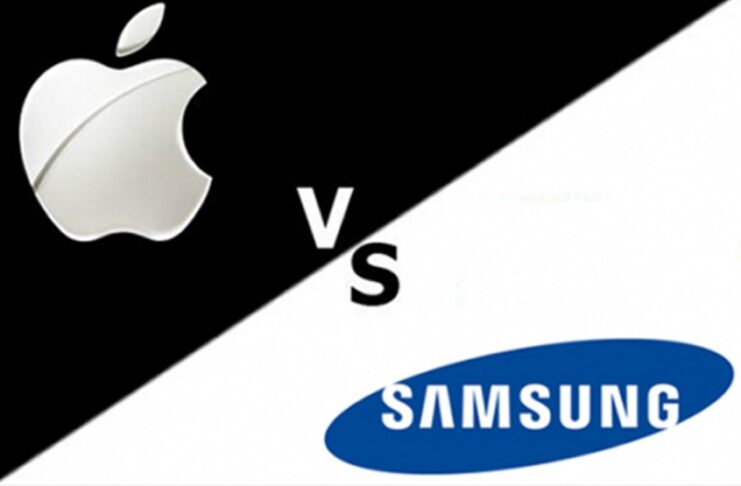 Apple và Samsung (Ảnh: Internet)