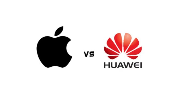 Apple và HUAWEI (Ảnh: Internet)