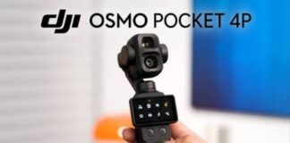Camera hành động Osmo Pocket 4P của DJI (Ảnh: Internet)