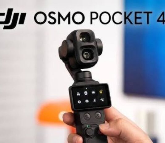 Camera hành động Osmo Pocket 4P của DJI (Ảnh: Internet)