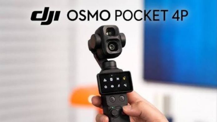 Camera hành động Osmo Pocket 4P của DJI (Ảnh: Internet) Camera hành động Osmo Pocket 4P của DJI (Ảnh: Internet)