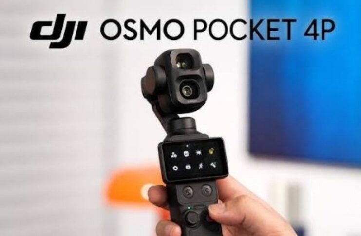 Camera hành động Osmo Pocket 4P của DJI (Ảnh: Internet)
