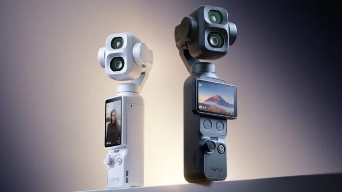 Camera hành động Osmo Pocket 4P của DJI (Ảnh: Internet) Camera hành động Osmo Pocket 4P của DJI (Ảnh: Internet)