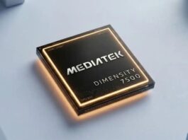 Chip Dimensity 7500 của MediaTek (Ảnh: Internet)