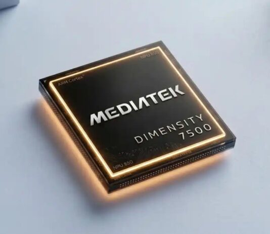 Chip Dimensity 7500 của MediaTek (Ảnh: Internet)