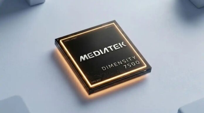 Chip Dimensity 7500 của MediaTek (Ảnh: Internet)