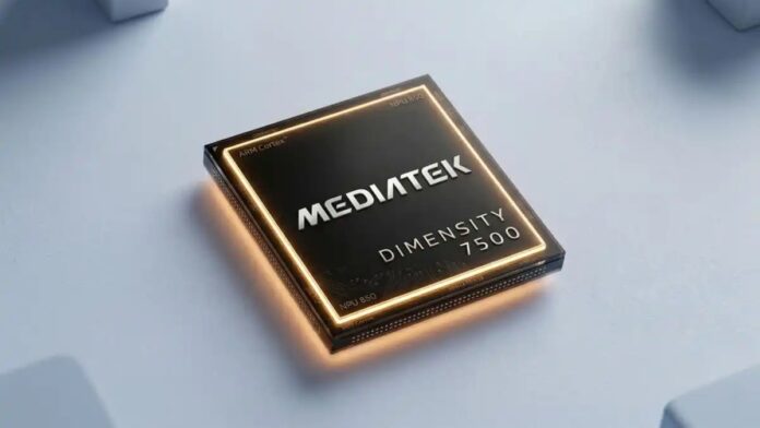 Chip Dimensity 7500 của MediaTek (Ảnh: Internet)