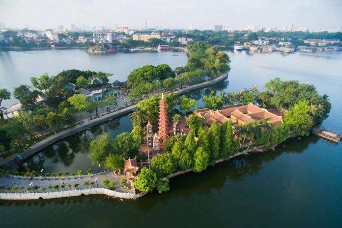 Chùa Trấn Quốc. Nguồn: Internet