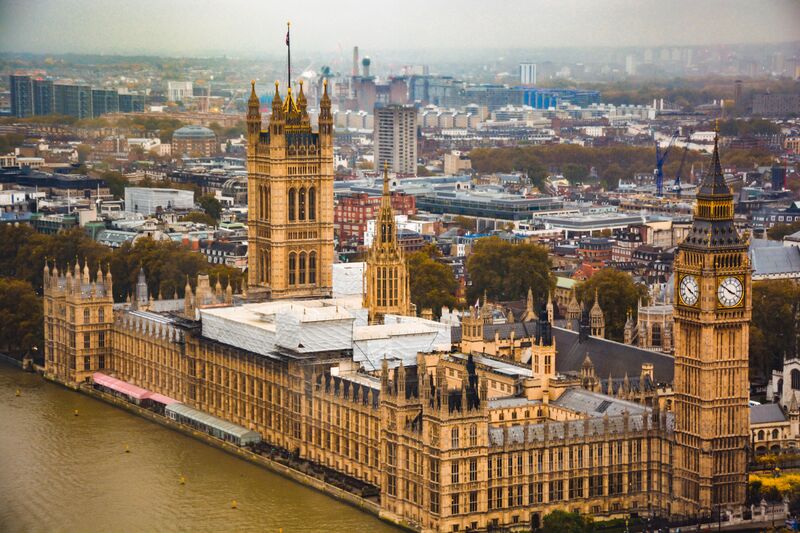Cung điện Westminster. Nguồn: Internet