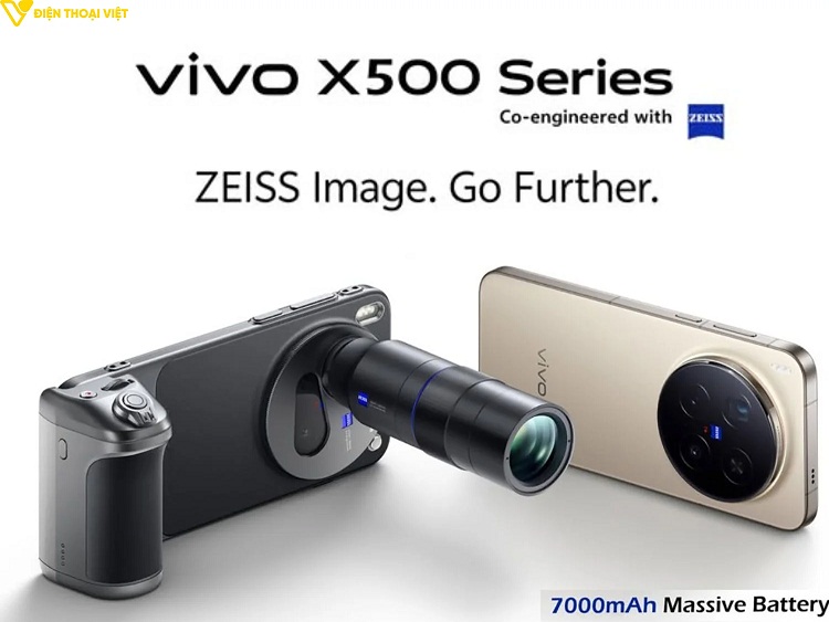Hình ảnh dự đoán dòng điện thoại Vivo X500 (Ảnh: Internet)