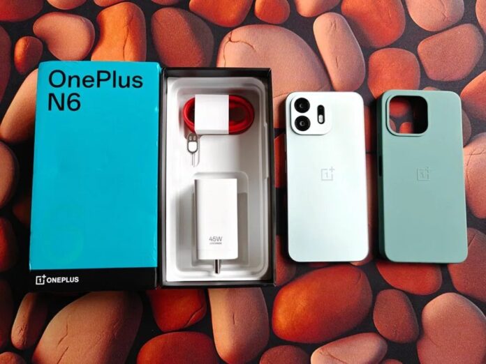 Hình ảnh tiết lộ hộp sản phẩm điện thoại OnePlus N6 (Ảnh: Internet)