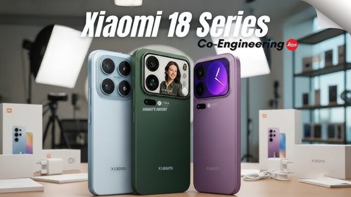 Hình ảnh dự đoán dòng điện thoại Xiaomi 18 (Ảnh: Internet)